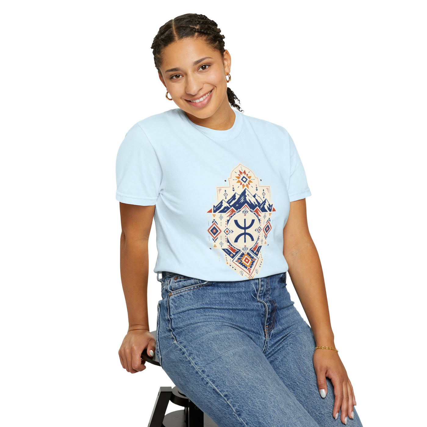 Amazigh Berber Symbol T-shirt | North African Amazigh Tribal Design