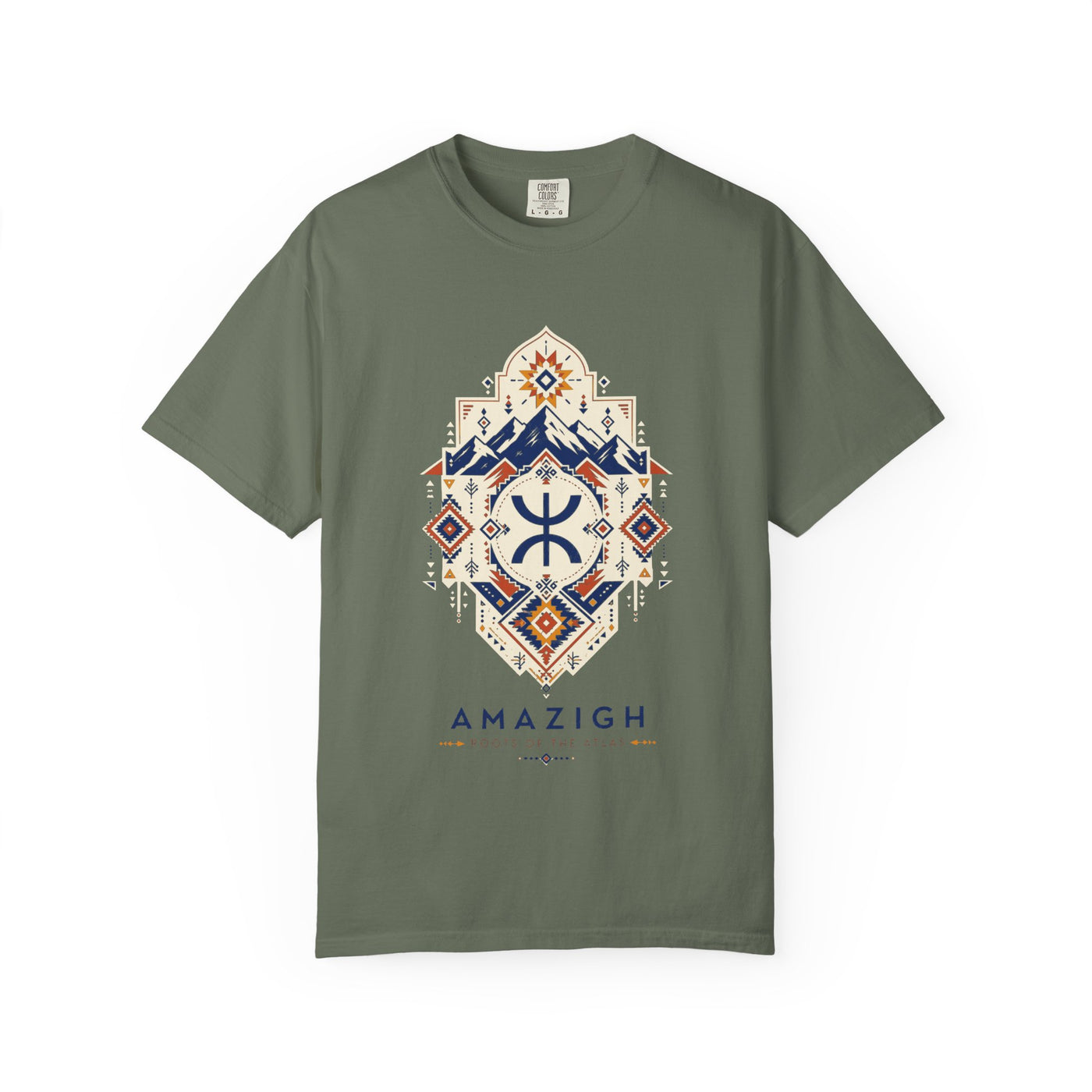 Amazigh Berber Symbol T-shirt | North African Amazigh Tribal Design