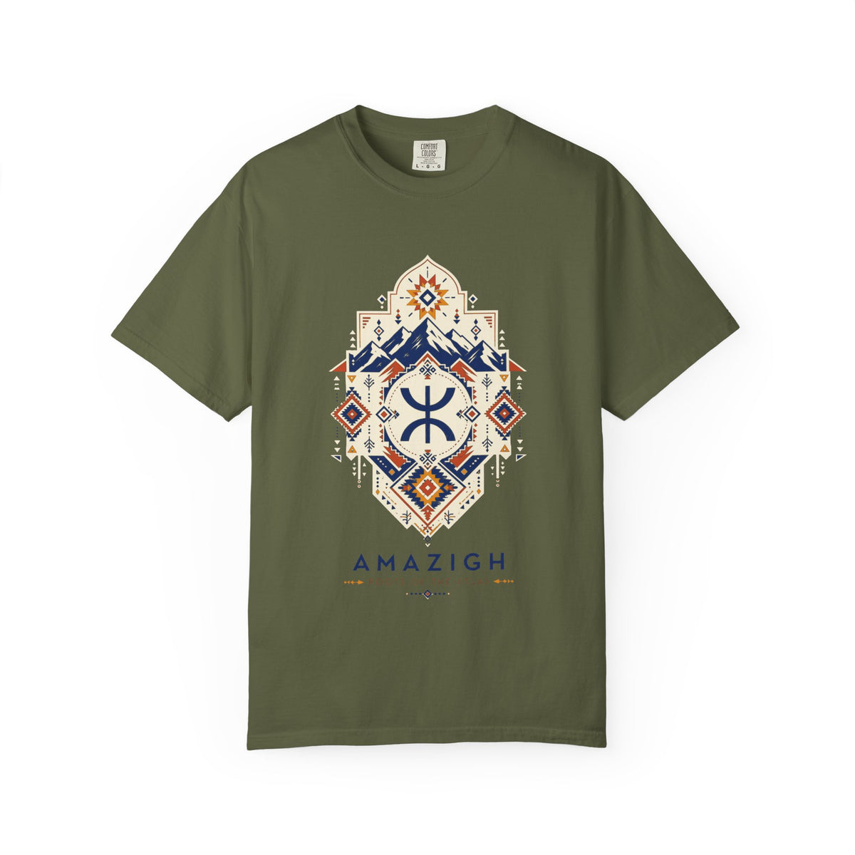Amazigh Berber Symbol T-shirt | North African Amazigh Tribal Design